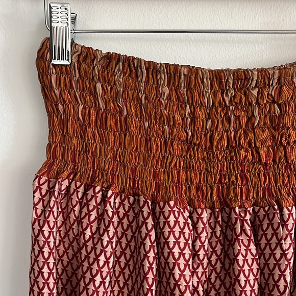 Sari Silk Wide Leg Pants - Picture 4 of 9